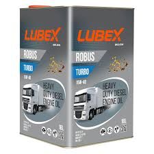 LUBEX ROBUS TURBO 15W-40 18 LT Dizel Motor Yağı | Ağır Hizmet Motor Yağı