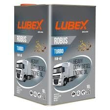 LUBEX ROBUS TURBO 15W-40 18 LT Dizel Motor Yağı | Ağır Hizmet Motor Yağı