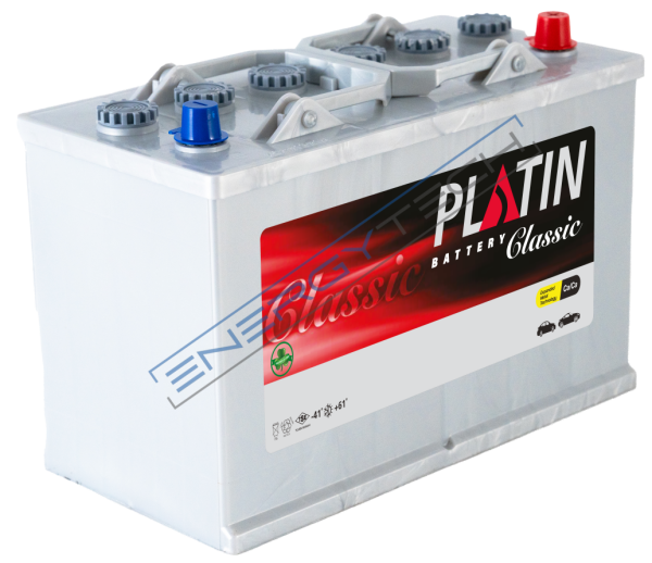 12 V 105 Ah Platin Akü D2 Kasa Düz MF Uzun Kenar Tırnaklı