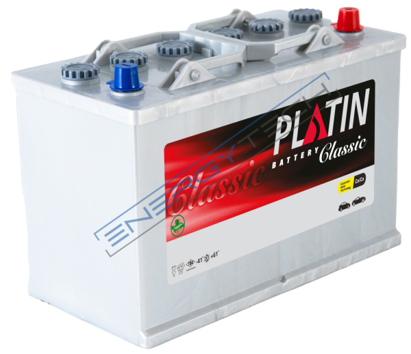 12 V 105 Ah Platin Akü D2 Kasa Düz MF Uzun Kenar Tırnaklı