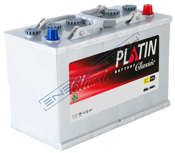 12 V 115 Ah Platin Akü D2 Kasa Düz MF Uzun Kenar Tırnaklı