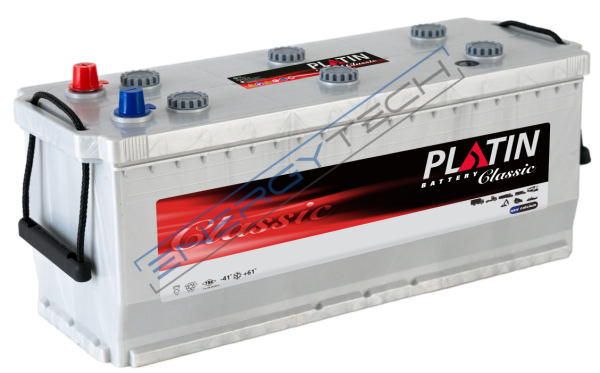 12 V 135 Ah EFB Platin Akü D4A Kasa Düz MF Tüm Kenar Tırnaklı Start Stop Uyumlu