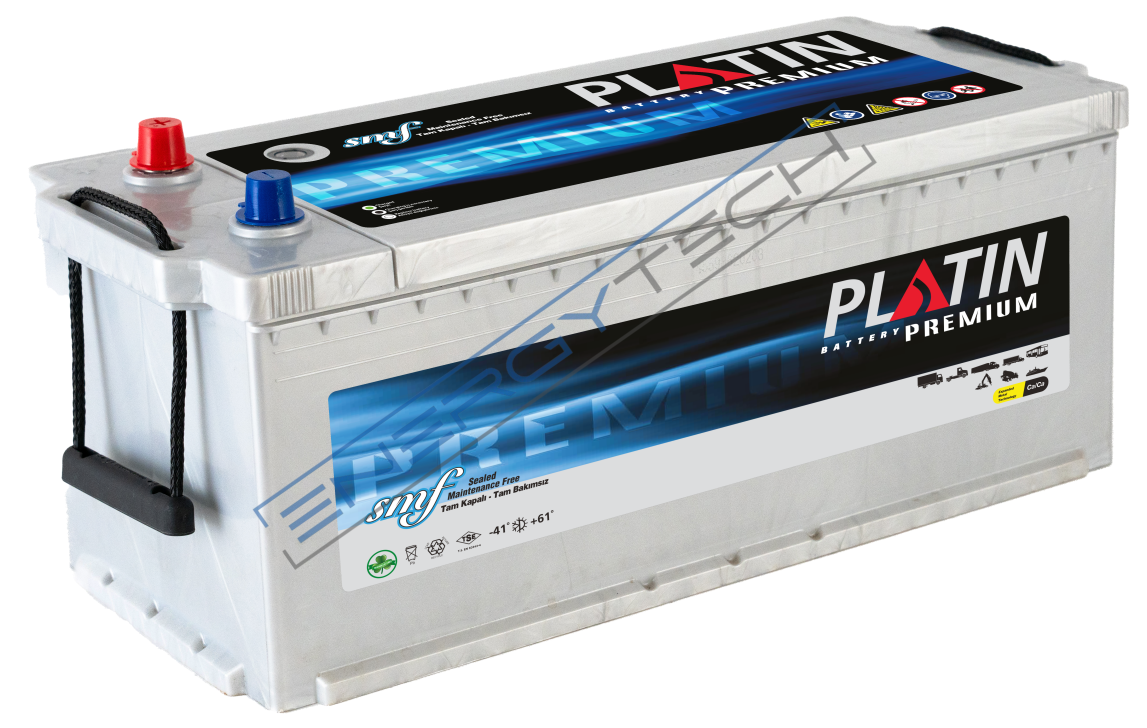 12 V 120 Ah EFB Platin Akü D4A Kasa Düz SMF Tırnaksız Start Stop Uyumlu