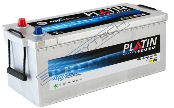 12 V 150 Ah EFB Platin Akü D5 Kasa Düz SMF Tırnaksız Start Stop Uyumlu