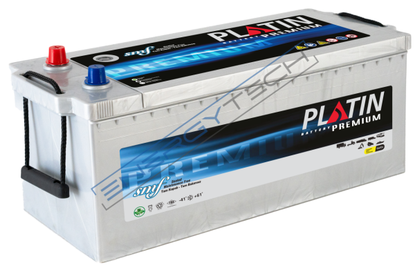 12 V 150 Ah EFB Platin Akü D5 Kasa Düz SMF Tüm Kenar Tırnaklı Start Stop Uyumlu