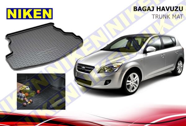 Kia Ceed 2006-2011 HB Bagaj Havuzu – Aracınıza Özel Dayanıklı Koruma