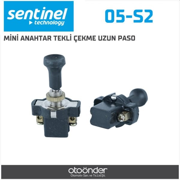 Sentinal Mini Anahtar Tekli Çekme Uzun Paso Universal