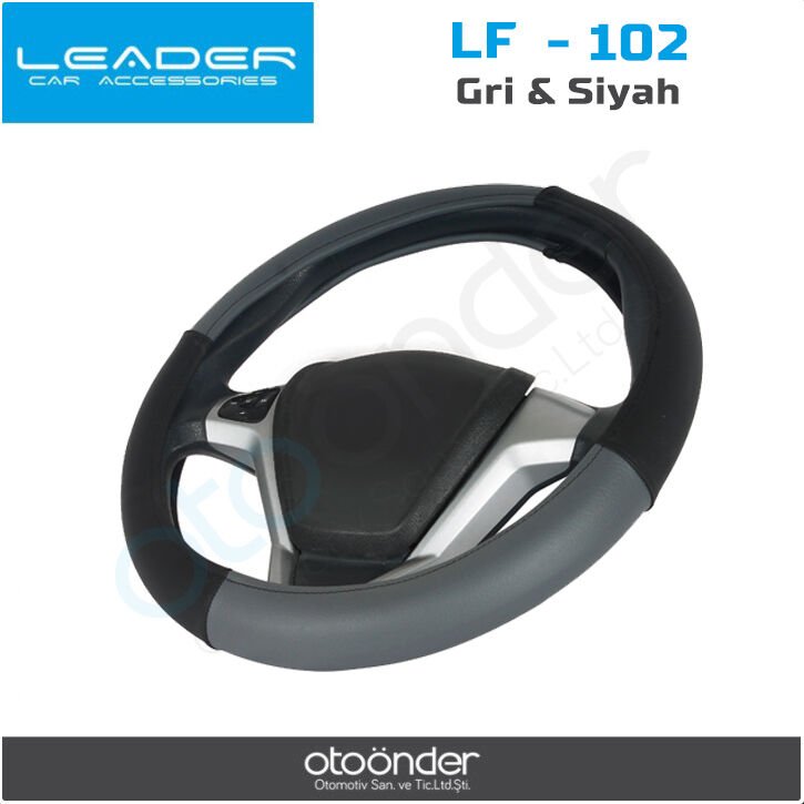 Direksiyon Kılıfı Poşetli Gri Siyah Sentinal Üniversal Koruyucu Kılıf