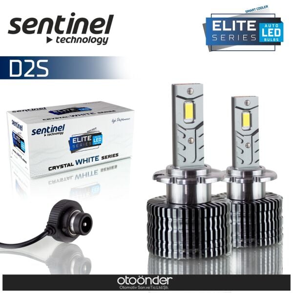 Elite D2S LED Xenon Ampül Set Sentinal Güçlü Beyaz Işık