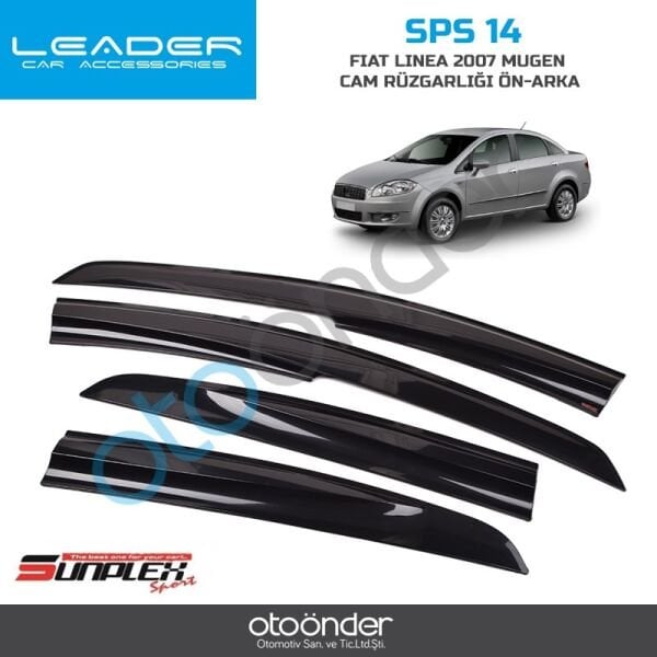 Fiat Linea Mugen Cam Rüzgarlığı 2006–2015 Sentinal