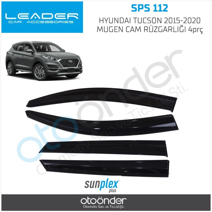 Hyundai Tucson Mugen Cam Rüzgarlığı 2015–2021 Sentinal