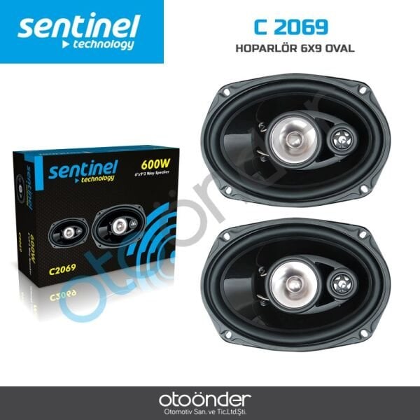 Hoparlör 6x9 Oval Sentinal