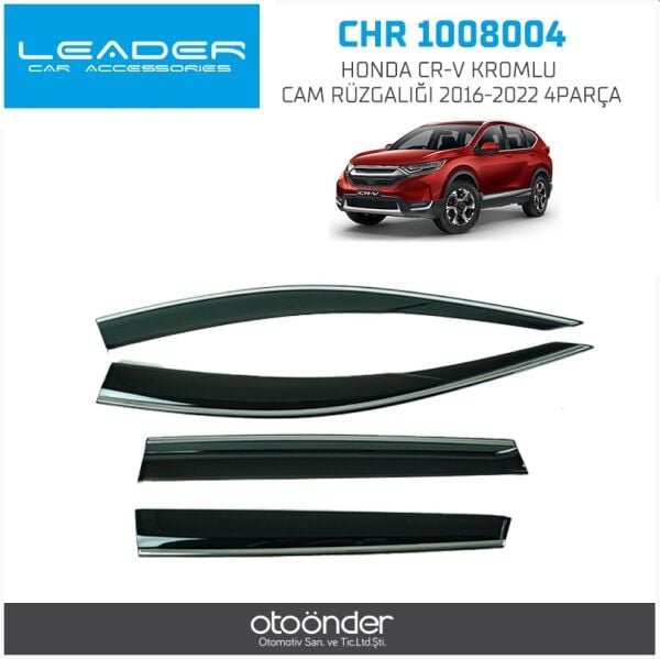 Honda CR-V Kromlu Cam Rüzgarlığı 2016–2022 Sentinal