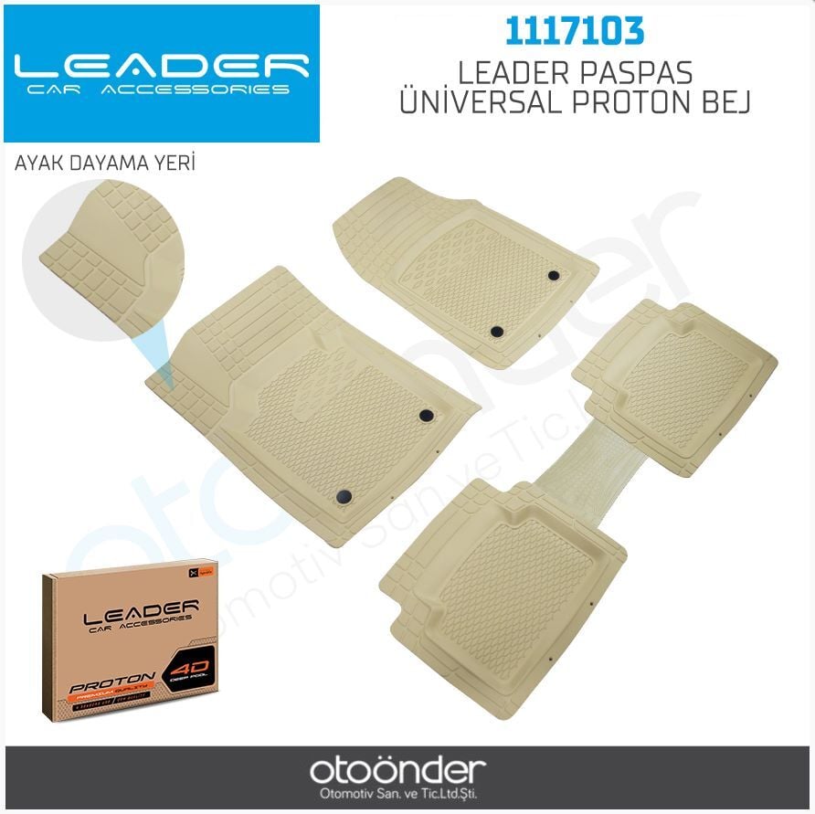 Leader Paspas Üniversal Proton Bej Sentinal