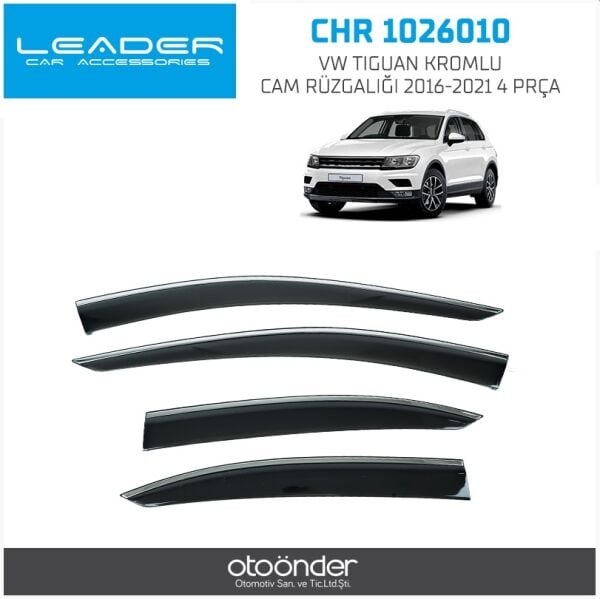 VW Tiguan Kromlu Cam Rüzgarlığı 2016–2021 Sentinal