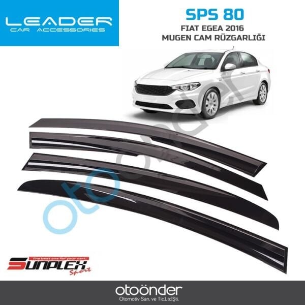 Fiat Egea Mugen Cam Rüzgarlığı 2015–2024 Sentinal