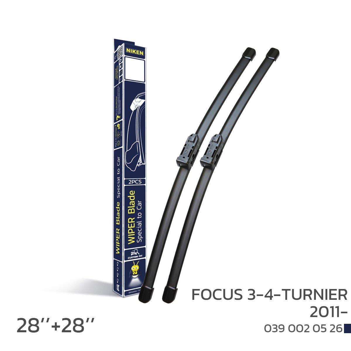 NIKEN Ford Focus 3–4 Turnier 2011 Araca Özel Silecek