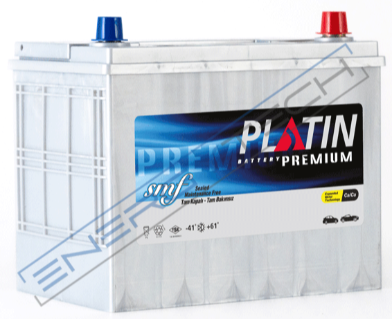 12 V 70 Ah Platin N50 Düz SMF Akü | Bakımsız, Güçlü ve Uzun Ömürlü