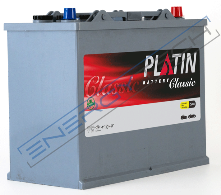 12 V 128 Ah EFB Platin D3 Düz MF Uzun Kenar Tırnaklı Akü | Start Stop Uyumlu Güç
