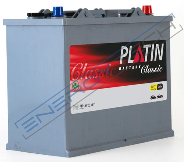 12 V 128 Ah EFB Platin D3 Düz MF Uzun Kenar Tırnaklı Akü | Start Stop Uyumlu Güç