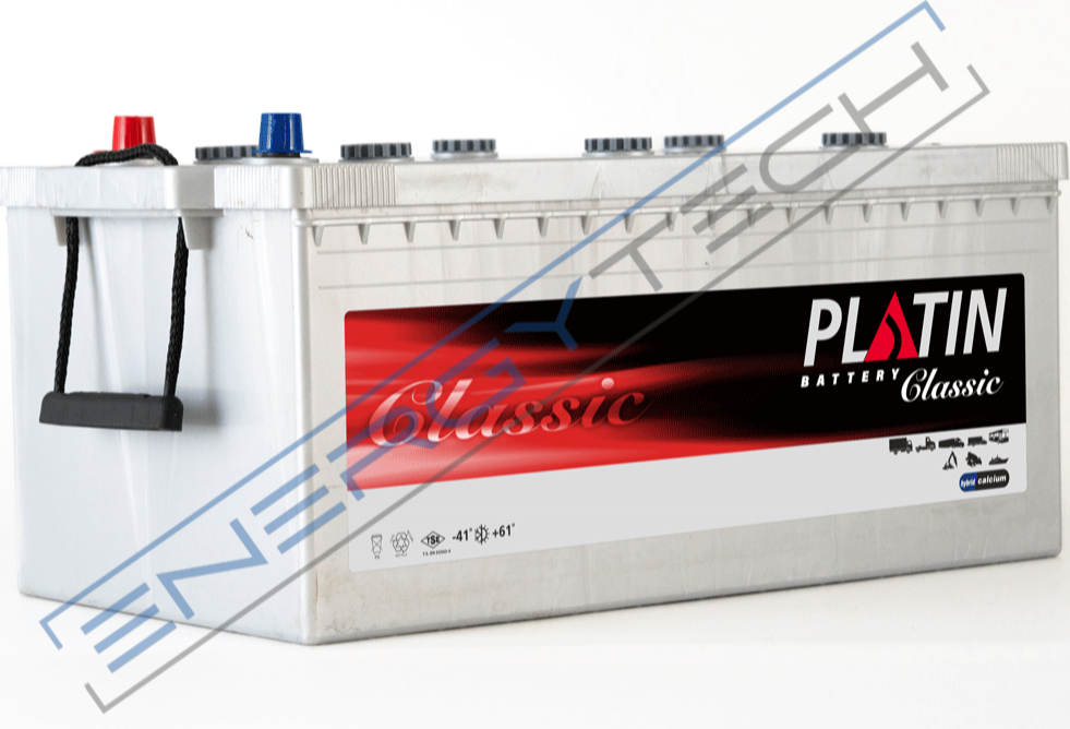 12 V 200 Ah EFB Platin D6 Düz SMF Akü | Start Stop Uyumlu Yüksek Kapasite