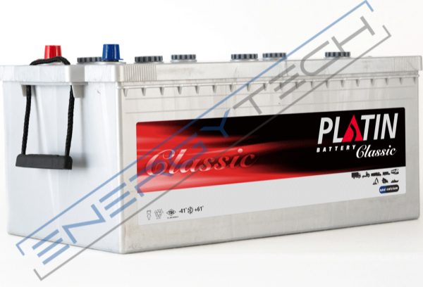 12 V 200 Ah EFB Platin D6 Düz SMF Akü | Start Stop Uyumlu Yüksek Kapasite