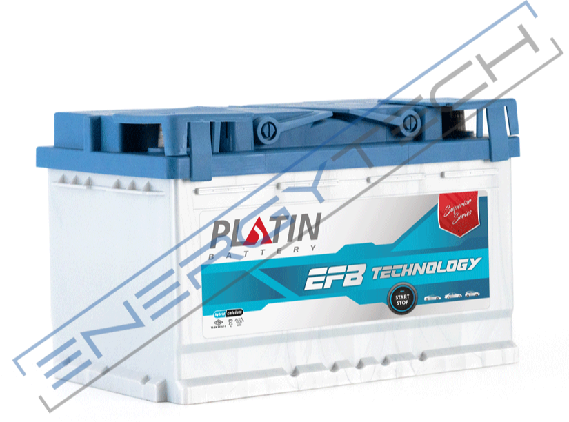 12 V 72 Ah EFB Platin L3B Düz MF Alçak Kutu Tüm Kenar Tırnaklı Akü | Start Stop Uyumlu